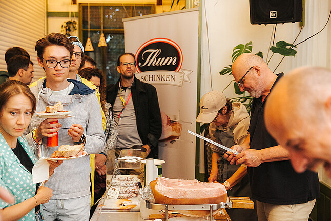 ViennaUp: opening 2024 with food by Lingenhel and Thum